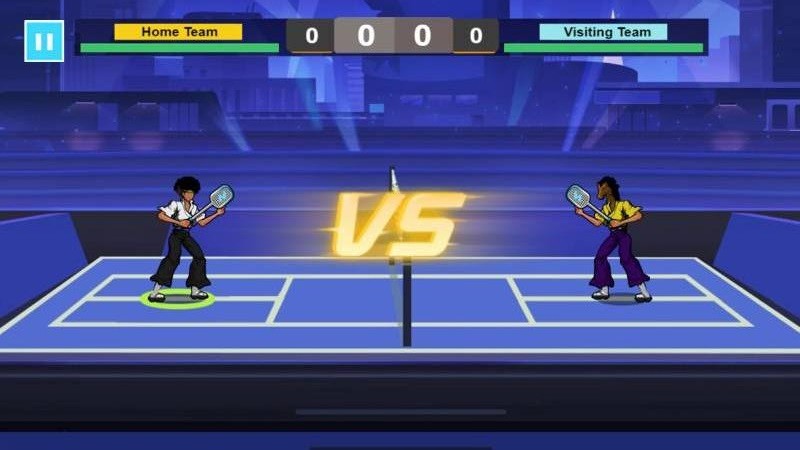 超能羽毛球游戏