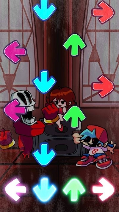 黑色星期五之夜杜斯塔尔版(fnf dusttale music battle)