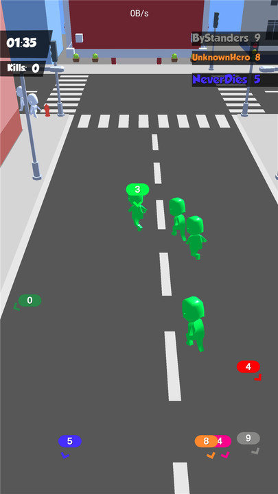 拥挤城市大混战游戏