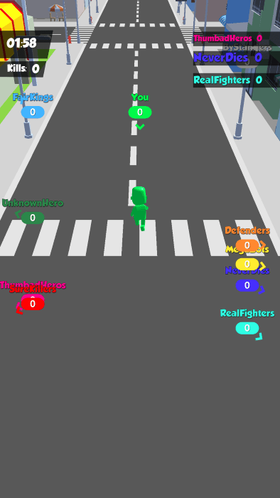 人群城市组合游戏