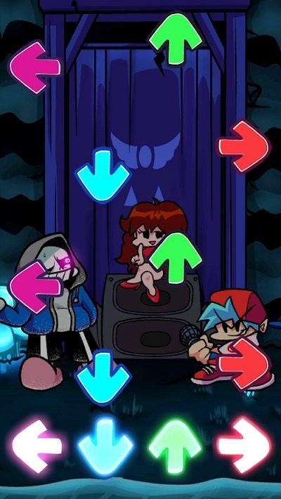 黑色星期五之夜杜斯塔尔版(fnf dusttale music battle)