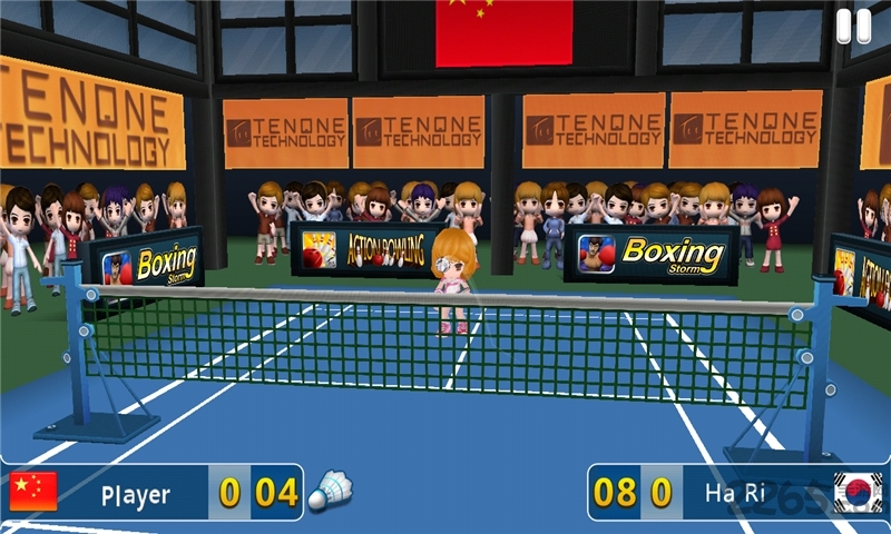 羽毛球3d手机游戏