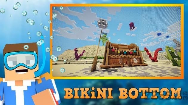 海绵宝宝比基尼海滩游戏