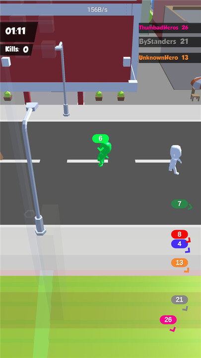 拥挤城市大混战游戏