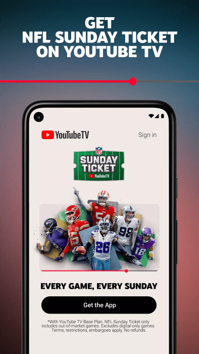 youtube tv app