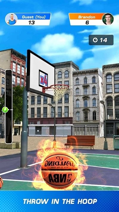 篮球冲突扣篮大赛游戏(basketball clash)