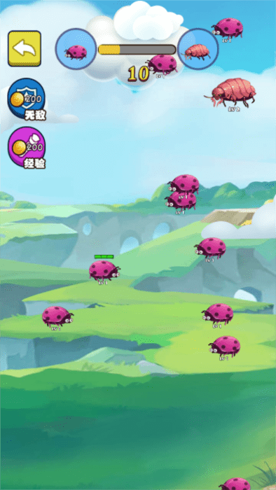 昆虫吞噬大冒险游戏