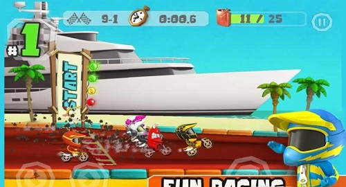 登山摩托比赛游戏