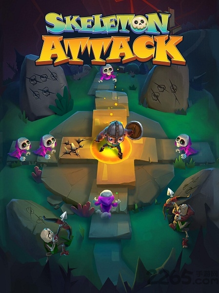 骷髅袭击游戏(skeleton attack)