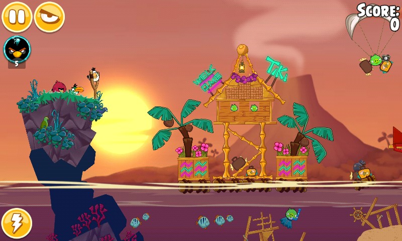 愤怒的小鸟四季内购破解版