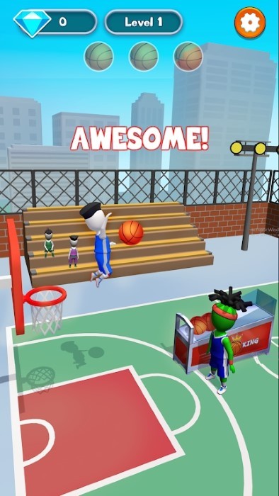 篮球积木游戏(basketball block)