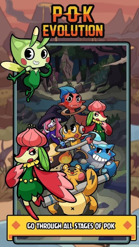 pok evolution精灵进化游戏