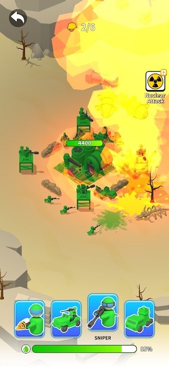 玩具军抽签防守最新版