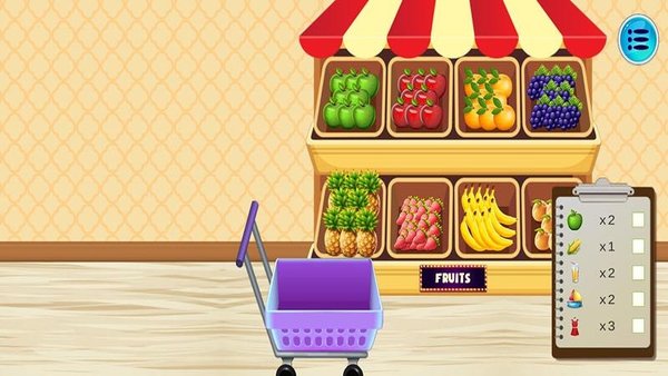 模拟儿童超市游戏