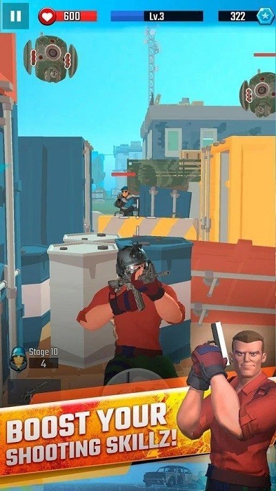 英雄战术战斗游戏(boom hero)