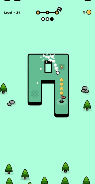 单挑迷你高尔夫游戏