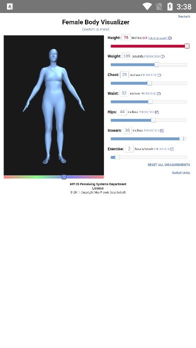 bodyvisualizer身材模拟器中文版