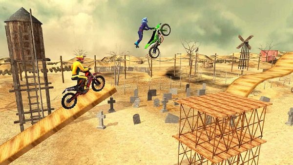 欢乐摩托车特技赛手机版 欢乐摩托车特技赛游戏下载
