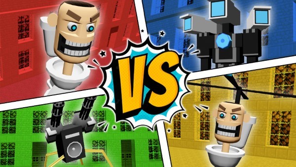 马桶人合并战斗游戏