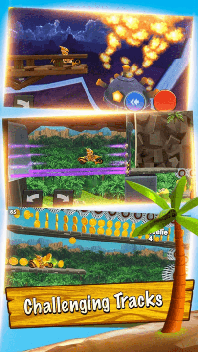 特技极限摩托3d手游 特技极限摩托3d游戏下载