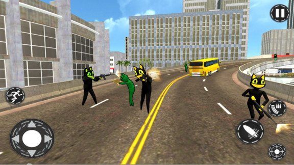 卡通猫僵尸之城手机版