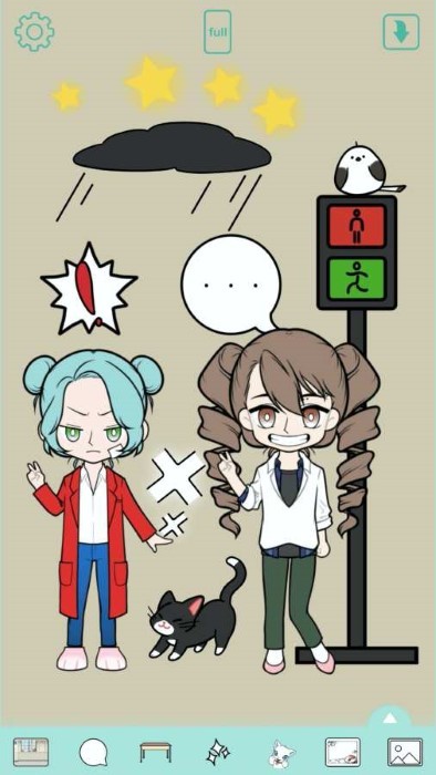 我的网络卡通人物游戏