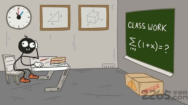 火柴人逃脱学院手游