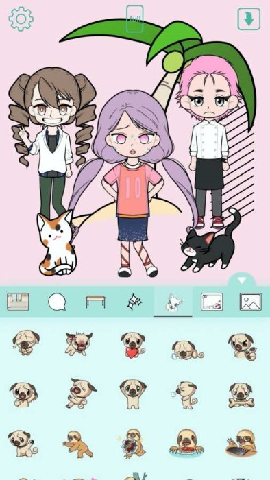 我的网络卡通人物游戏