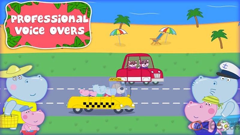 小猪佩奇沙滩冒险游戏