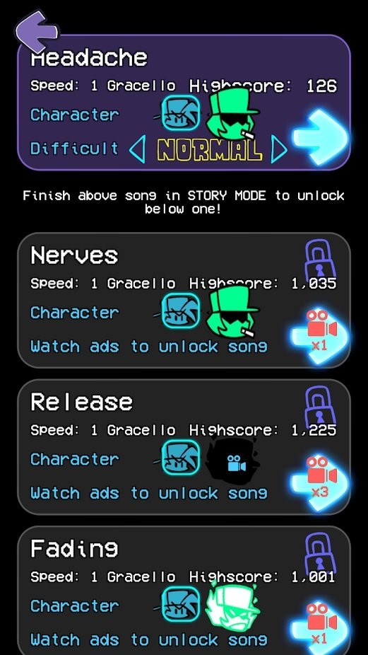 fnf坠星模组 周五夜放克星坠sans