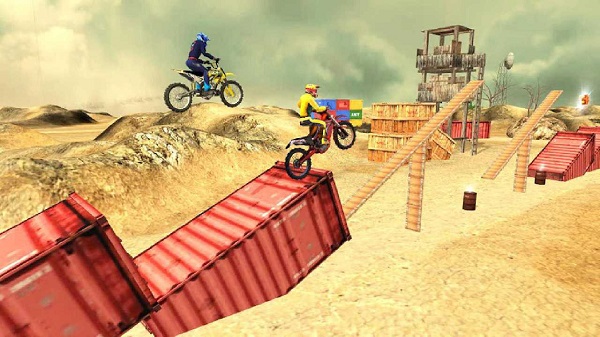 欢乐摩托车特技赛手机版
