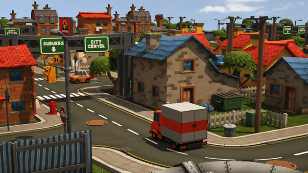 卡通汽车3d游戏