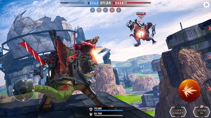 野外捕猎恐龙游戏