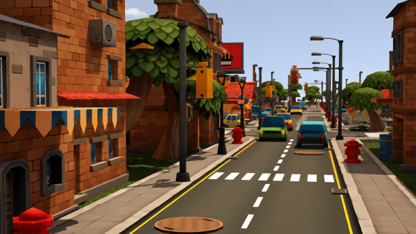 卡通汽车3d游戏