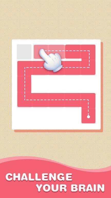 卡通连线拼图游戏(one liner line to win)