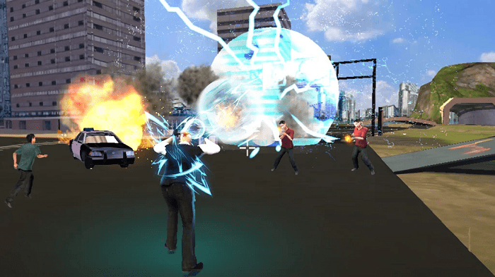 警察绳索英雄城市战斗手机版下载