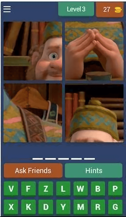 猜猜卡通狂热游戏