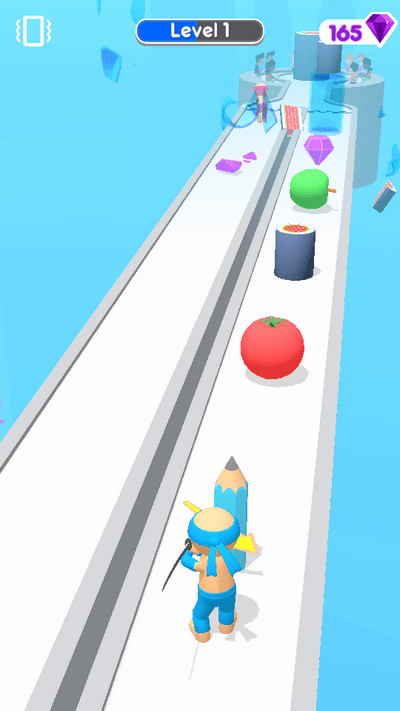 切切侠争霸赛小游戏(run and slice)