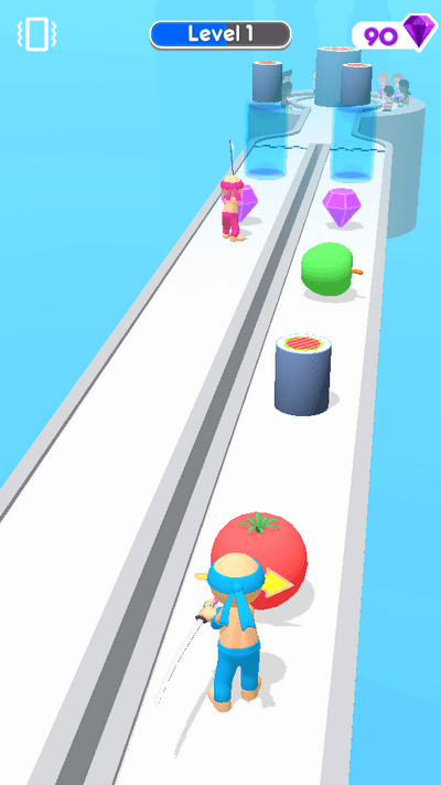 切切侠争霸赛小游戏(run and slice)