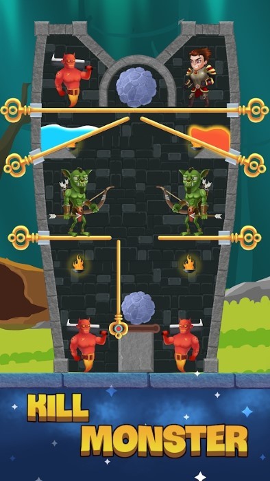 英雄别针拯救公主游戏 英雄别针拯救公主免费下载