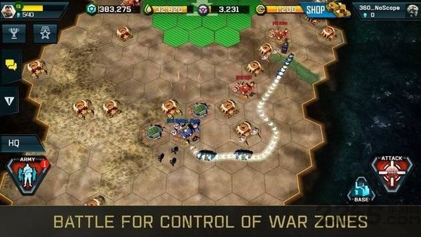 战争指挥官恶棍攻击手游