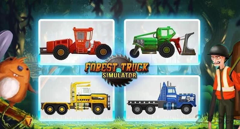 森林卡车模拟器无限金币破解版