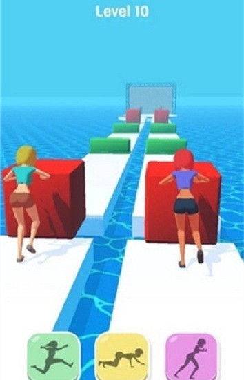 忍者奔跑战士挑战赛游戏