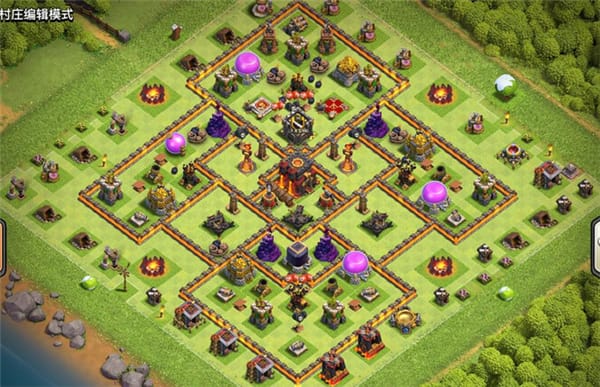 部落冲突9本到14本阵型推荐