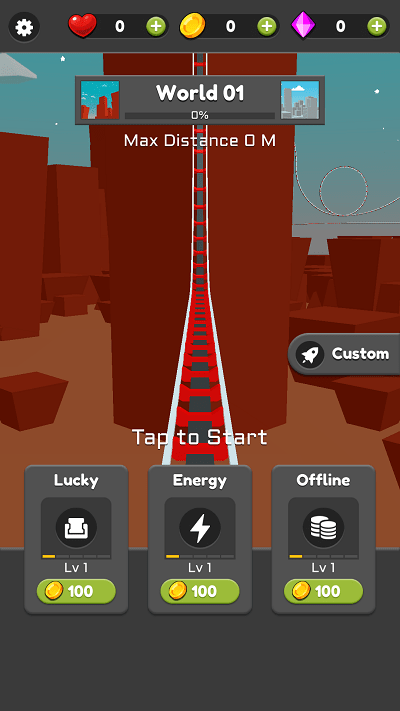 狂暴过山车游戏(coaster mania)