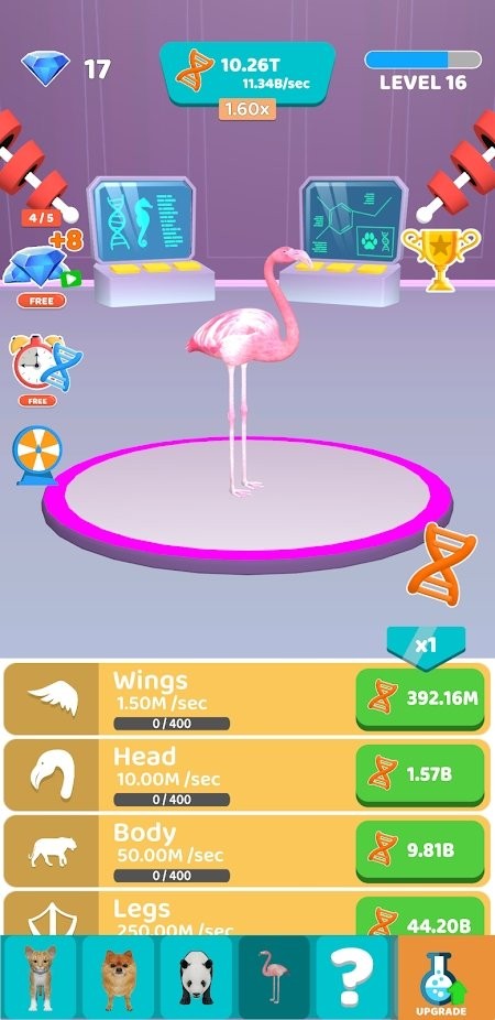 放置动物进化游戏 放置动物进化手机版下载