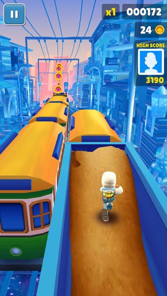 地铁跑酷星空版 地铁星空版本