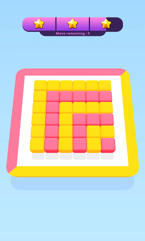 方块排序拼图游戏