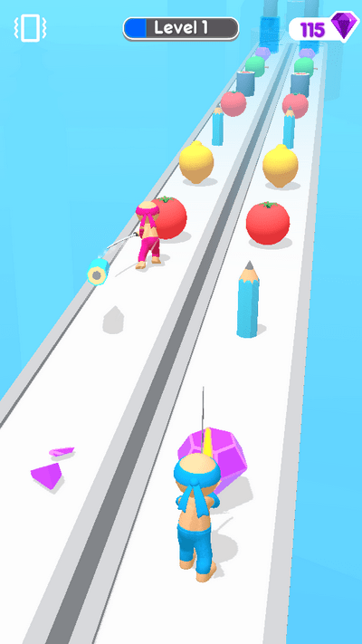 切切侠争霸赛小游戏(run and slice)