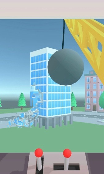 大楼破碎球游戏